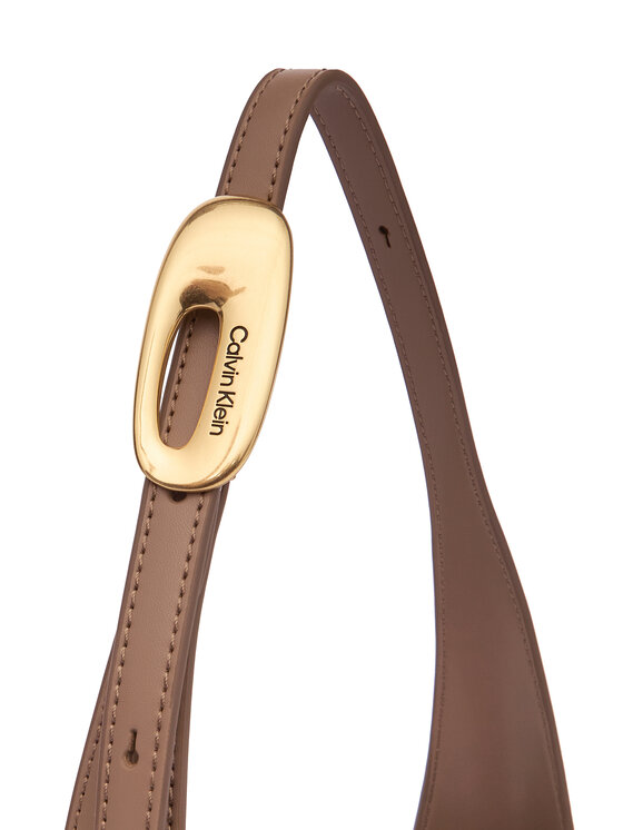 Calvin Klein Calvin Klein Torbica Hardware Adj Strap Medium Bag LV04F3402G Bež