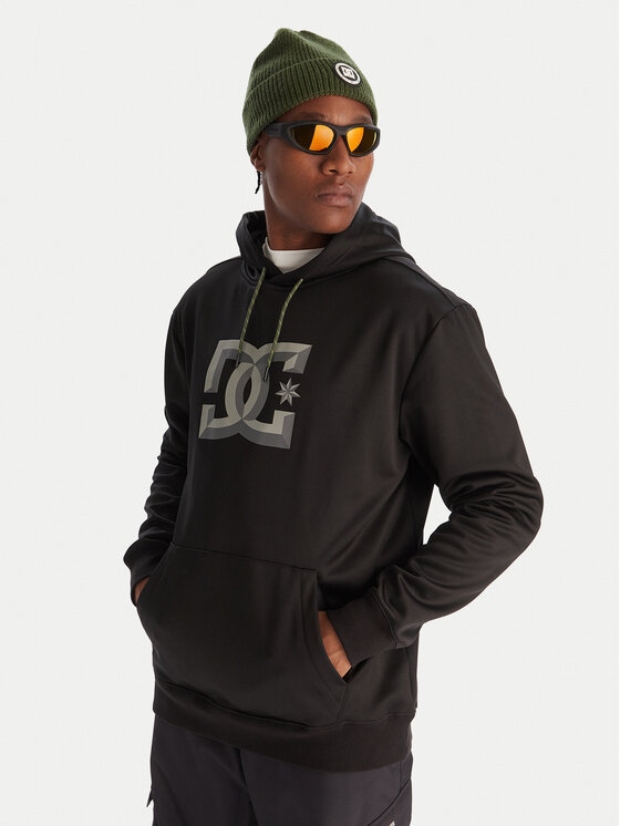 DC DC Суитшърт Snowstar ADYFT03417 Черен Regular Fit
