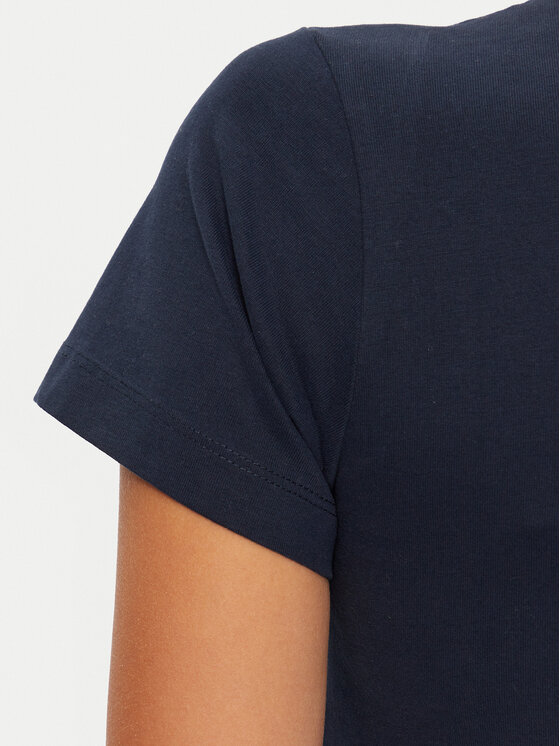 Guess Guess T-shirt V4BI10 KA260 Blu scuro Regular Fit