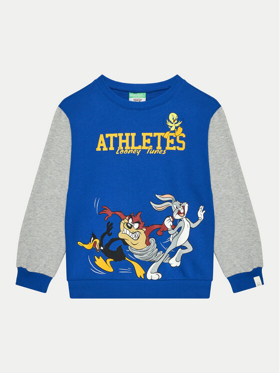 United Colors Of Benetton United Colors Of Benetton Sweatshirt 3J68G10GX Blau Regular Fit