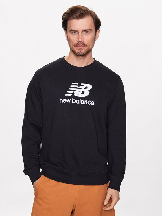 New Balance Mikina MT3153 Čierna Relaxed Fit