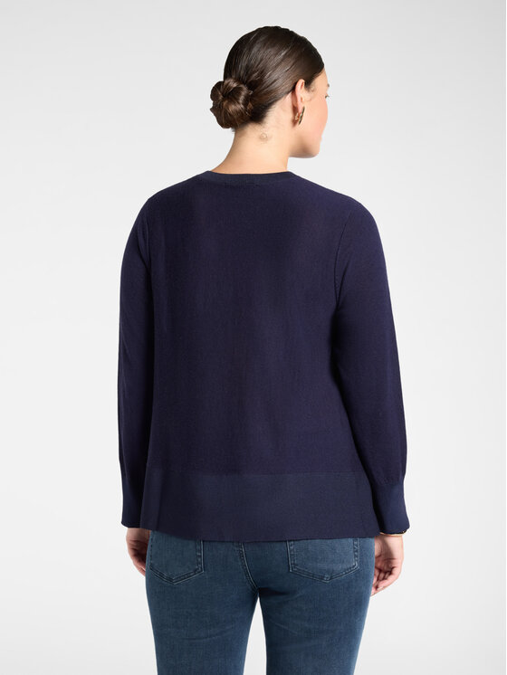 Elena Mirò Elena Mirò Maglione M093Z000858N0H4 Blu Regular Fit
