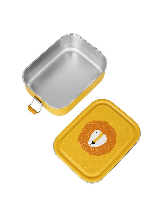 Trixie Baby Trixie Baby Lunchbox Mały stalowy lunch box - Lew Żółty