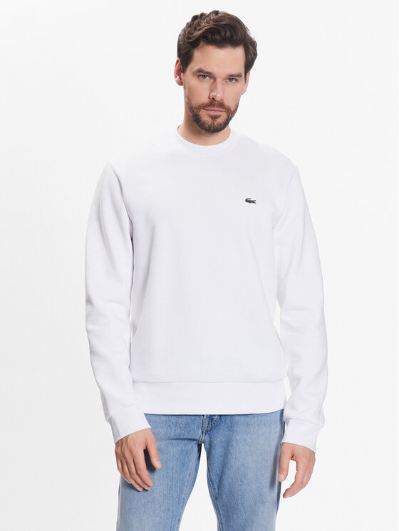 Lacoste Lacoste Μπλούζα SH9608 Λευκό Regular Fit