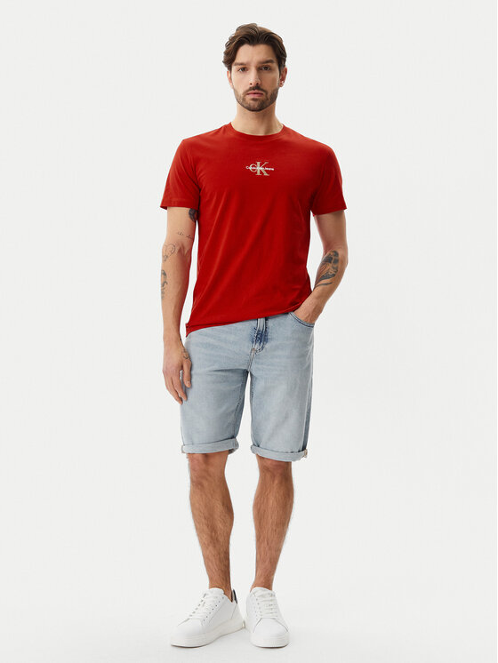 Calvin Klein Jeans Calvin Klein Jeans T-särk Monologo J30J325649 Punane Regular Fit