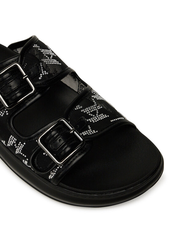 KARL LAGERFELD KARL LAGERFELD Παντόφλες Kapri Slide KL62505A Μαύρο