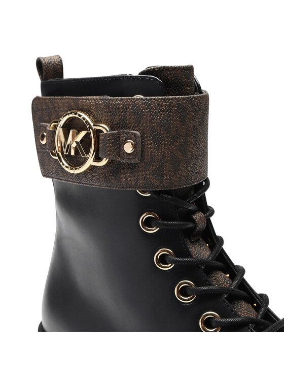 MICHAEL Michael Kors MICHAEL Michael Kors Μποτάκια Rory Lace Up 40F3ROFE1L Μαύρο
