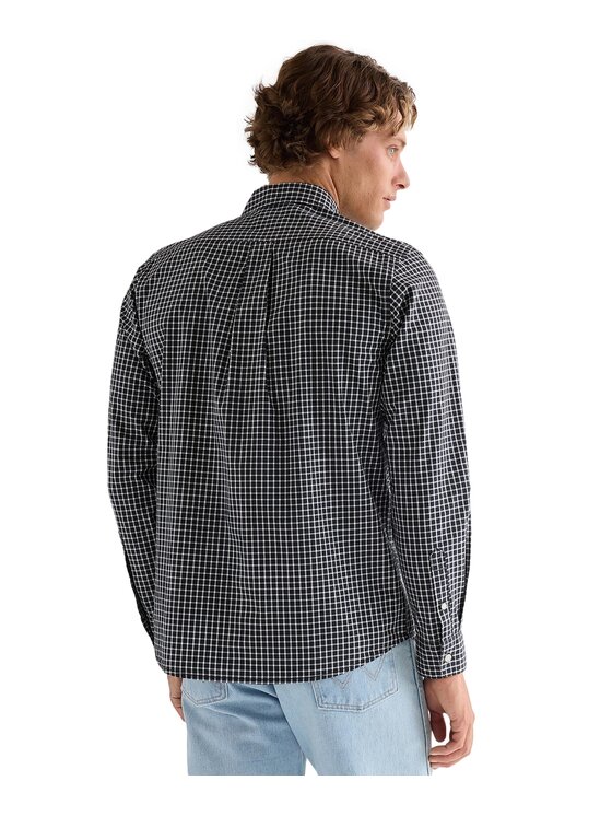 Wrangler Wrangler Koszula 112378031 Czarny Regular Fit