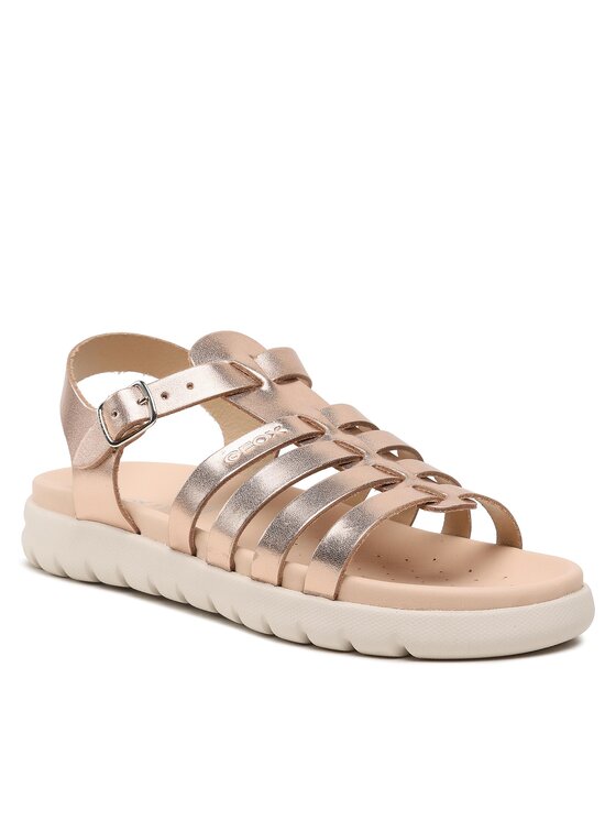 Geox Geox Sandale J Sandal Soleima Gir J35GSB000CFC7018 D Zlatna