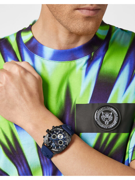 Plein Sport Plein Sport Zegarek 2969 Granatowy