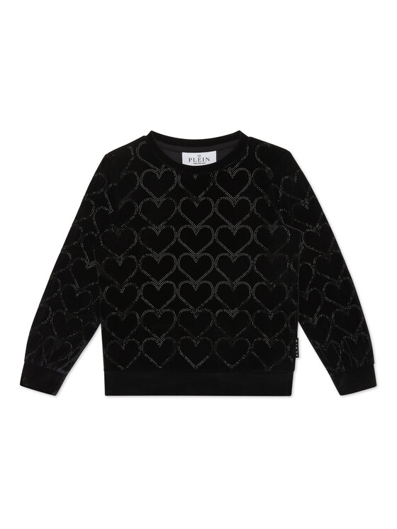 PHILIPP PLEIN PHILIPP PLEIN Bluza 20447 Czarny Regular Fit