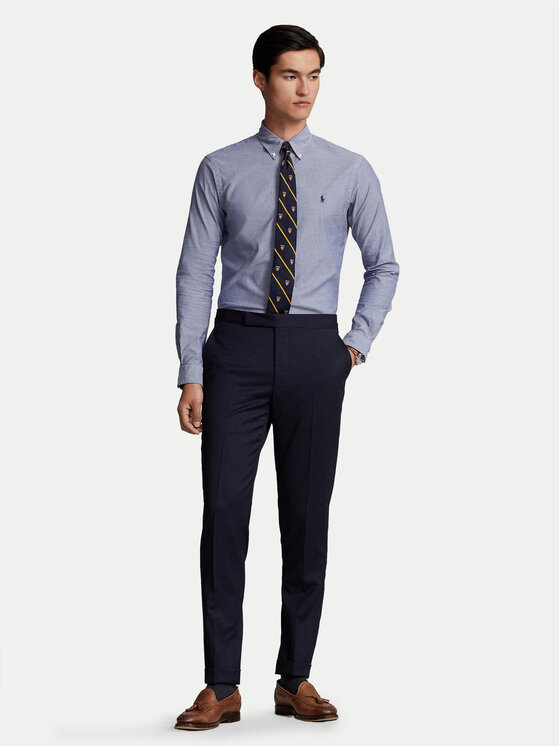 Polo Ralph Lauren Polo Ralph Lauren Košulja 710829480010 Plava Custom Fit