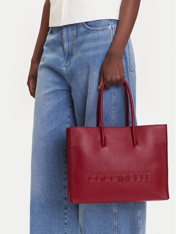 Coccinelle Coccinelle Handtasche E1 QBB 18 02 01 Dunkelrot