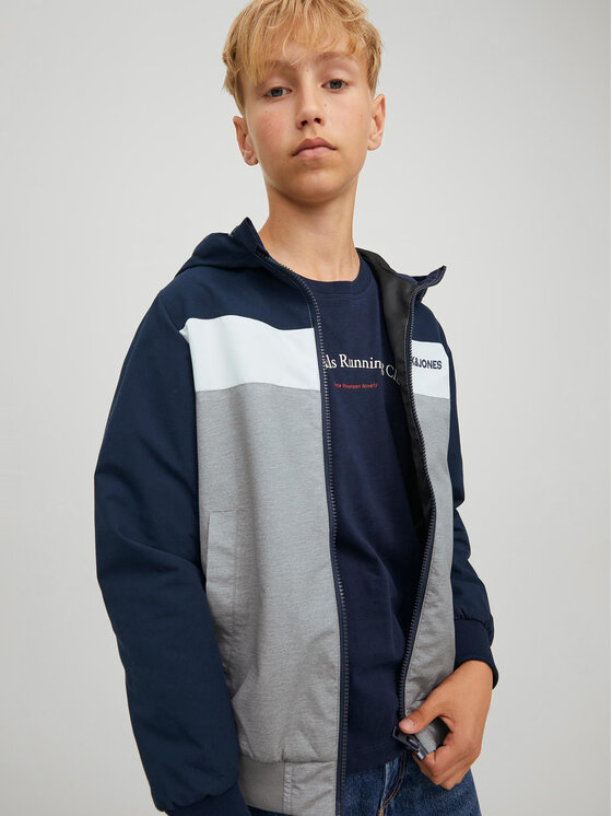 Jack&Jones Junior Jack&Jones Junior Übergangsjacke Rush Blocking 12200453 Grau Regular Fit
