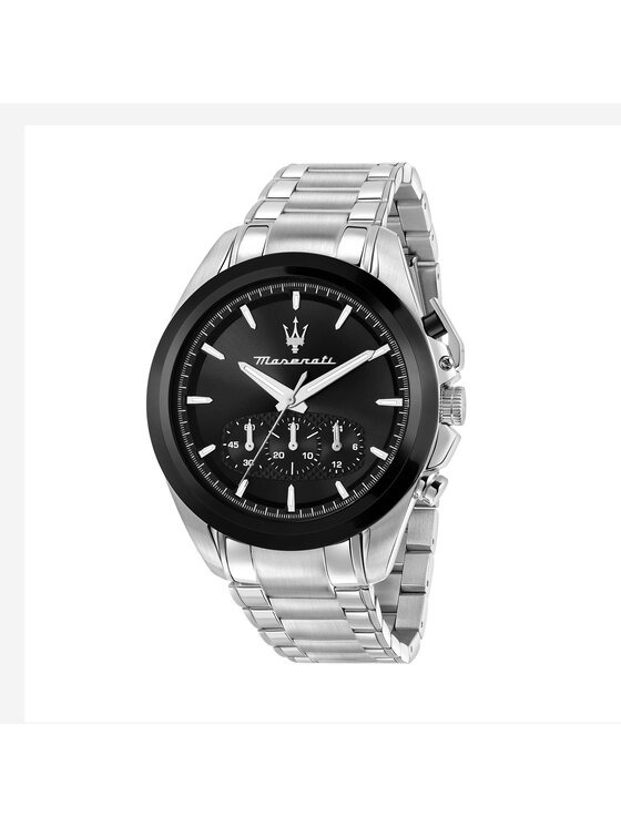 Maserati Ceas Traguardo Chronograph R8873612066 Argintiu