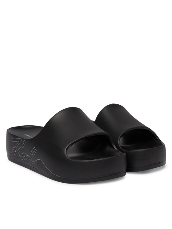 KARL LAGERFELD KARL LAGERFELD Pantoletten Kobo II KL86048F Schwarz