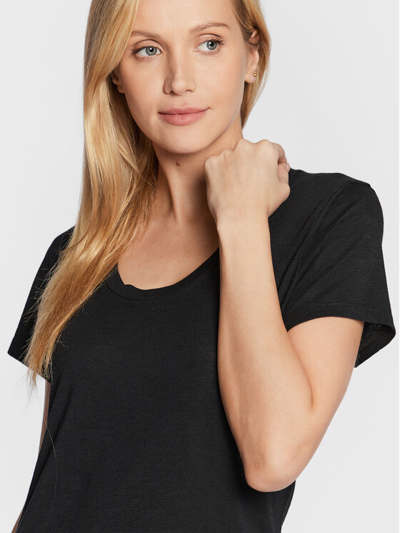 American Vintage American Vintage Тишърт Jacksonville JAC48H22 Черен Regular Fit