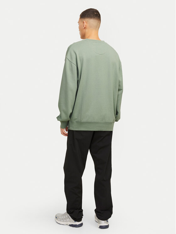 Jack&Jones Jack&Jones Majica dugih rukava Charge 12257853 Zelena Loose Fit