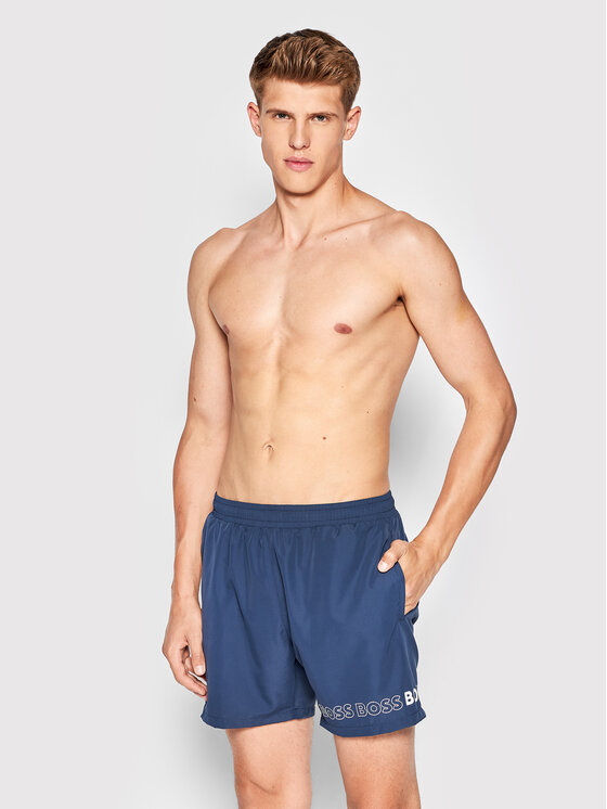 BOSS Boss Úszónadrág Dolphin 50469590 Sötétkék Regular Fit