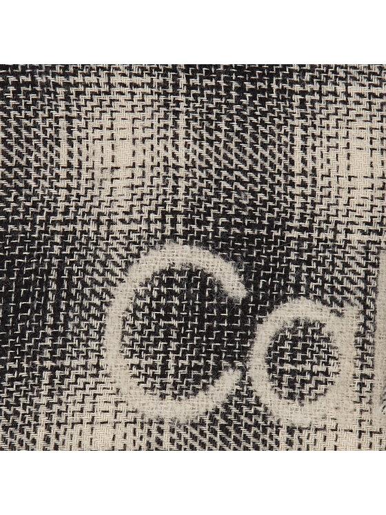 Calvin Klein Calvin Klein Šal Check Scarf K50K510989 Črna