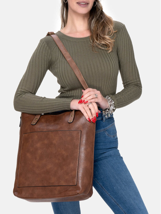 Herling Herling Borsa Poussin Marrone