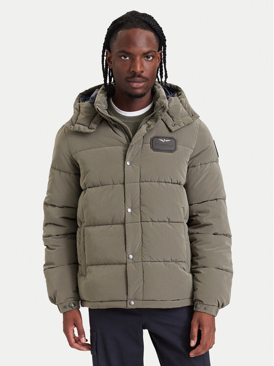 Aeronautica Militare Aeronautica Militare Žieminė striukė 262AB3072UCT04358 Chaki Regular Fit