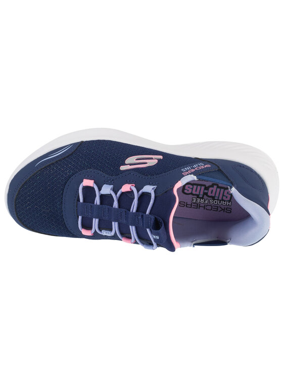 Skechers Skechers Sneakersy Slip-Ins: Bounder - Simple Cut Granatowy