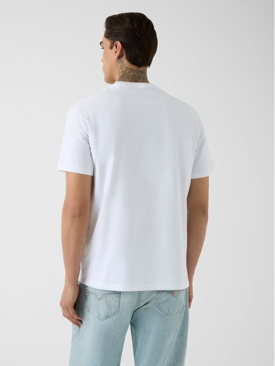 Guess Guess T-Shirt 183289 Bílá Classic Fit