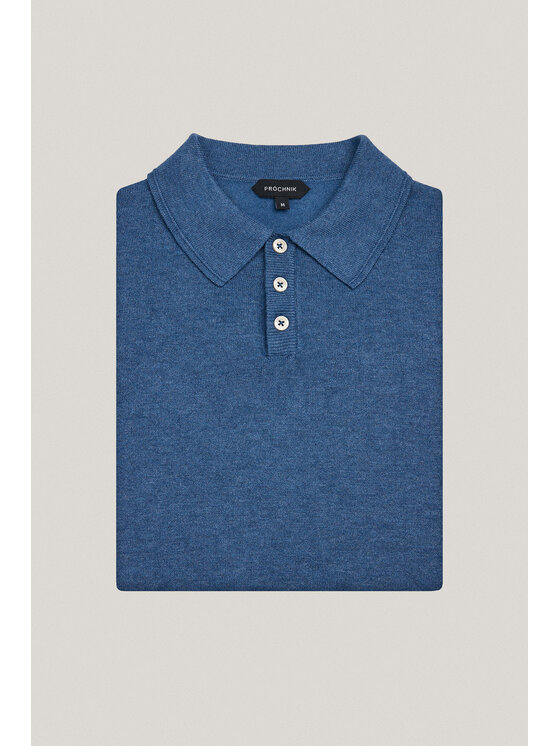 Próchnik Próchnik Polo PM7 PO073125000057 Niebieski Regular Fit