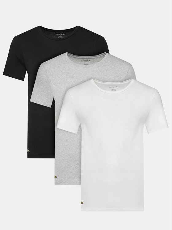 Lacoste Lacoste Souprava triček TH9007 Barevná Slim Fit