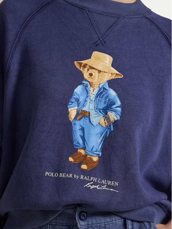 Polo Ralph Lauren Polo Ralph Lauren Μπλούζα 211959106001 Σκούρο μπλε Oversize