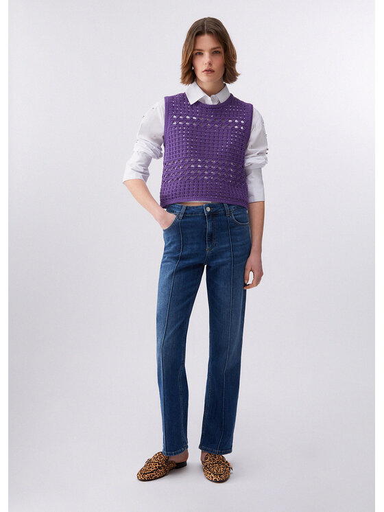 Liu Jo Liu Jo Maglione WA6326MA79R83522 Viola Regular Fit