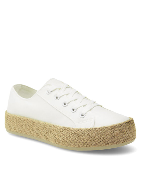 DeeZee DeeZee Espadrillas WS19130-3 Bianco