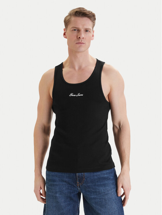 Guess Jeans Guess Jeans Top M6GP05 KA0H1 Nero Regular Fit