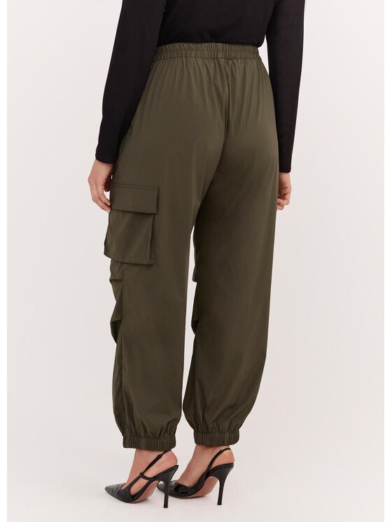 Fiorella Rubino Fiorella Rubino Pantaloni di tessuto P023L002348N035 Verde Regular Fit