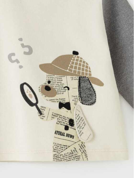 Set di 2 magliette 2061 Beige Regular Fit