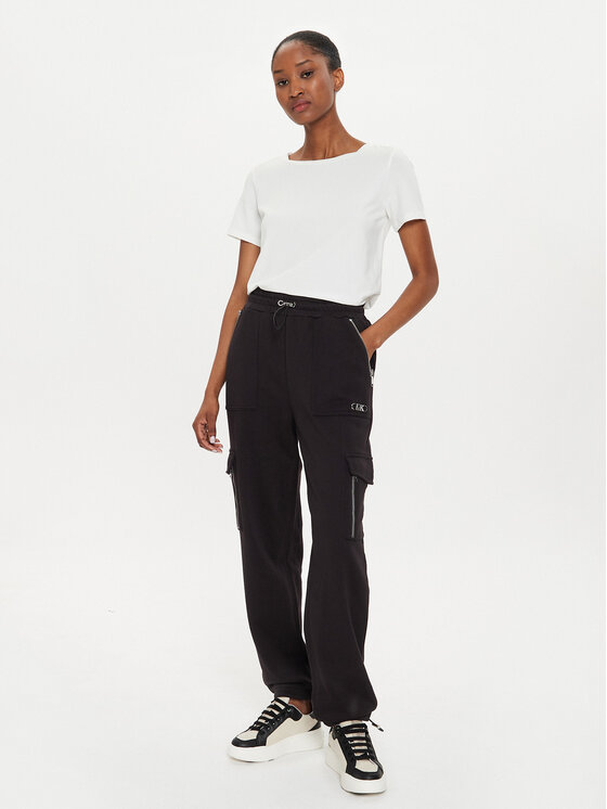 MICHAEL Michael Kors MICHAEL Michael Kors Jogger MT430P24MY Μαύρο Slouchy Fit