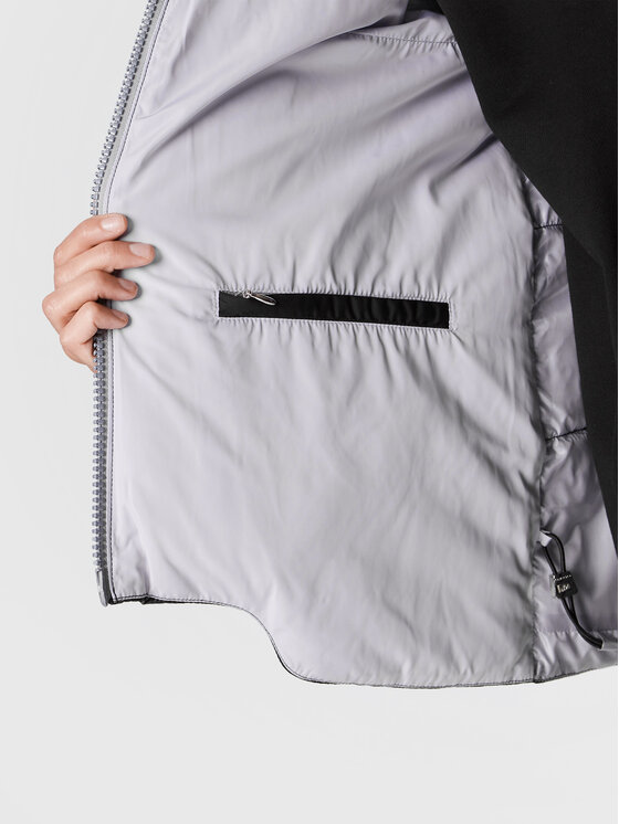 Diego M Diego M Kurtka zimowa 22IP-R269 Czarny Regular Fit