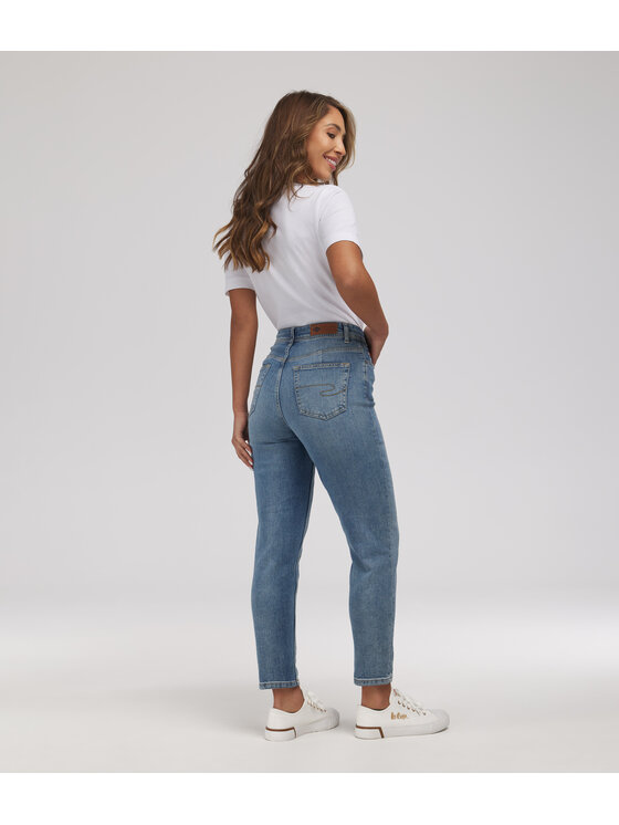 Lee Cooper Lee Cooper Jeansy JEANS D MATEA 9840 BRUSHED USED Niebieski Regular Fit