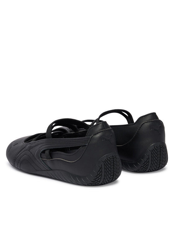 Puma Puma Балеринки Speedcat Ballet Lthr Wns 406144 01 Черен