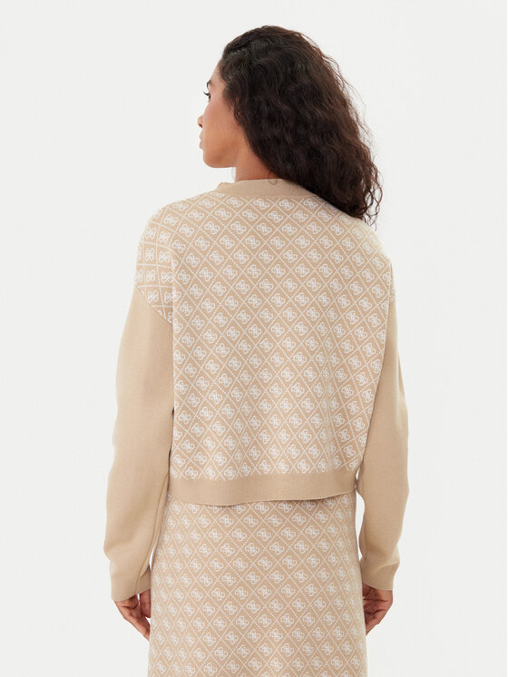 Guess Guess Гольф W5BR23 Z3JD2 Бежевий Relaxed Fit