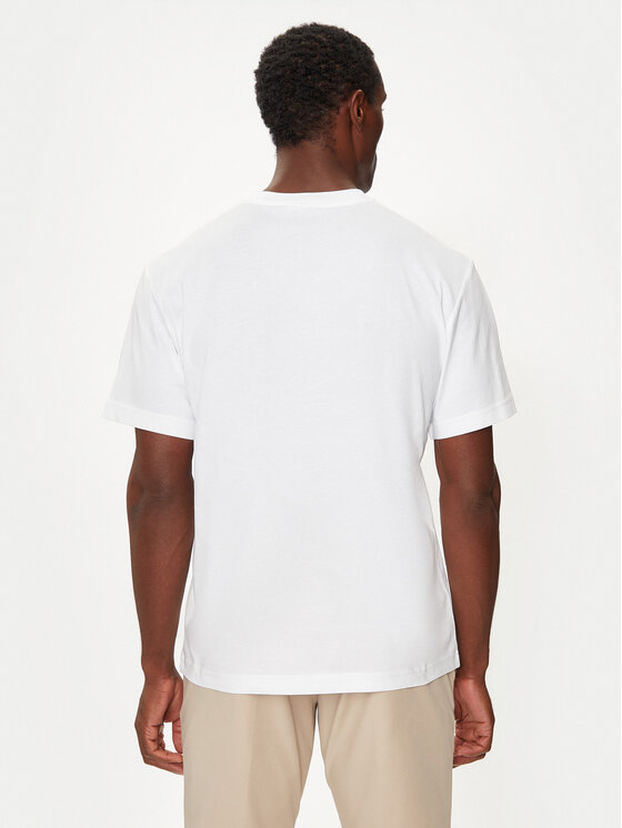Lacoste Lacoste T-Shirt TH2827 Biały Regular Fit