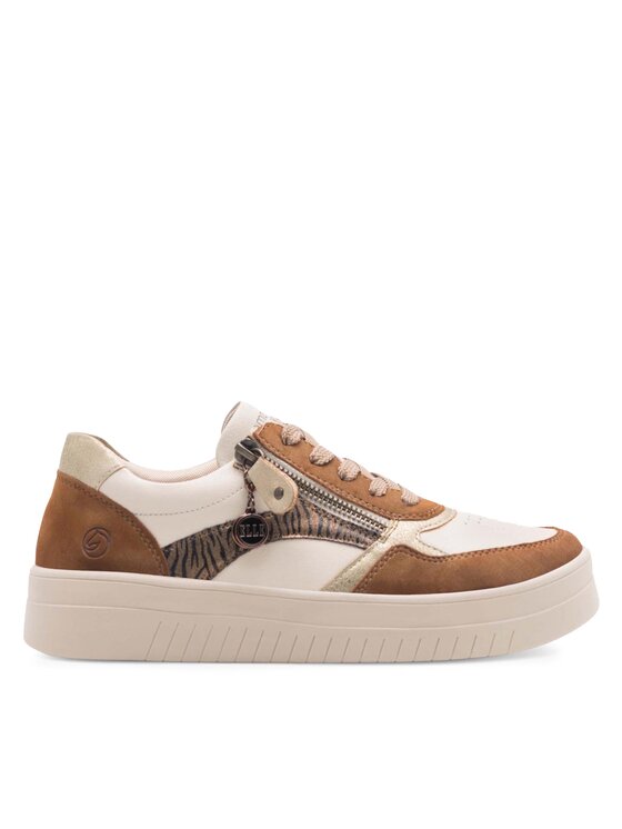 Remonte Sneakersy D0J01-24 Béžová