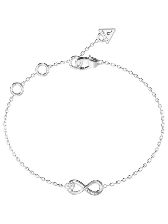 Guess Guess Náramok JUBB06048JWRHS Strieborná