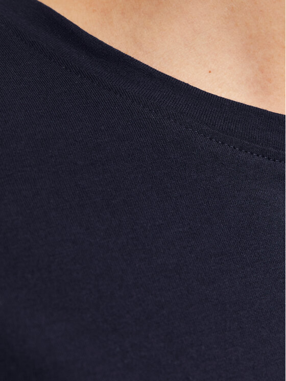 Jack&Jones Jack&Jones T-Shirt Colton 12268439 Granatowy Standard Fit
