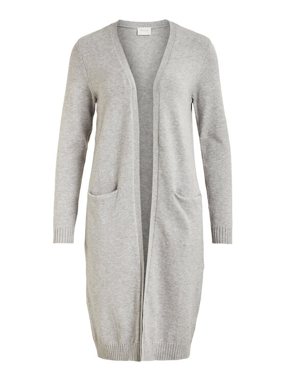 Vila Vila Kardigāns Ril 14042770 Pelēks Regular Fit