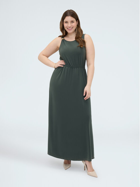 Fiorella Rubino Fiorella Rubino Abito da sera 7017L001189N035 Verde A-Line Fit