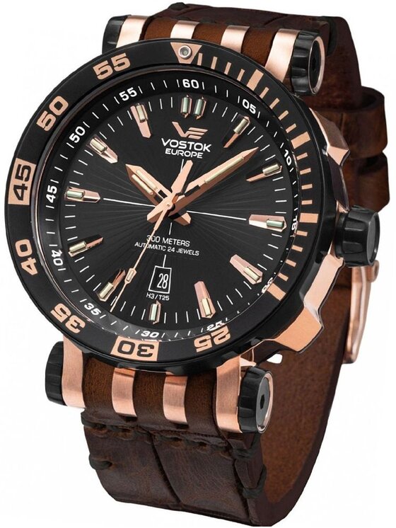 Zegarek Vostok Europe, Czarny, NH35A-575E282