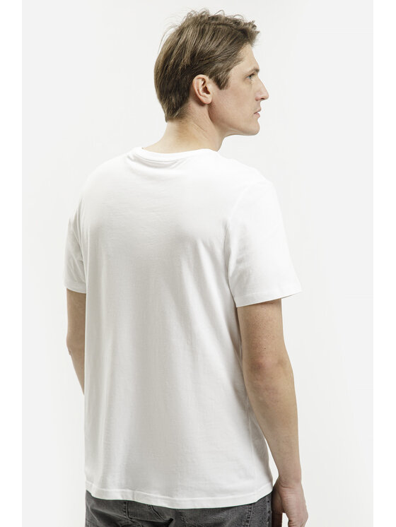 Cross Jeans Cross Jeans T-Shirt 15427-008 Biały Regular Fit