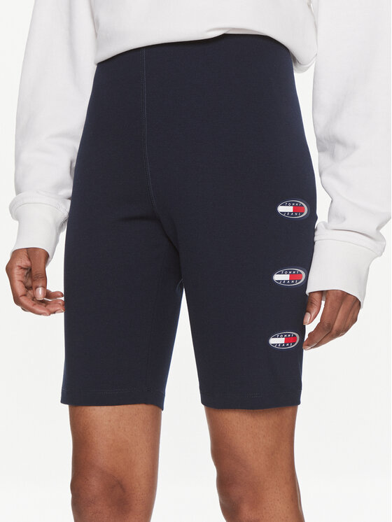 Tommy Jeans Tommy Jeans Κολάν Ποδηλασίας Archive DW0DW18129 Σκούρο μπλε Slim Fit